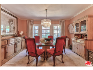 1467 Roscomare Road Los Angeles, CA 90077 - Photo 1 of 19 a view of a dining room with furniture window and outside view