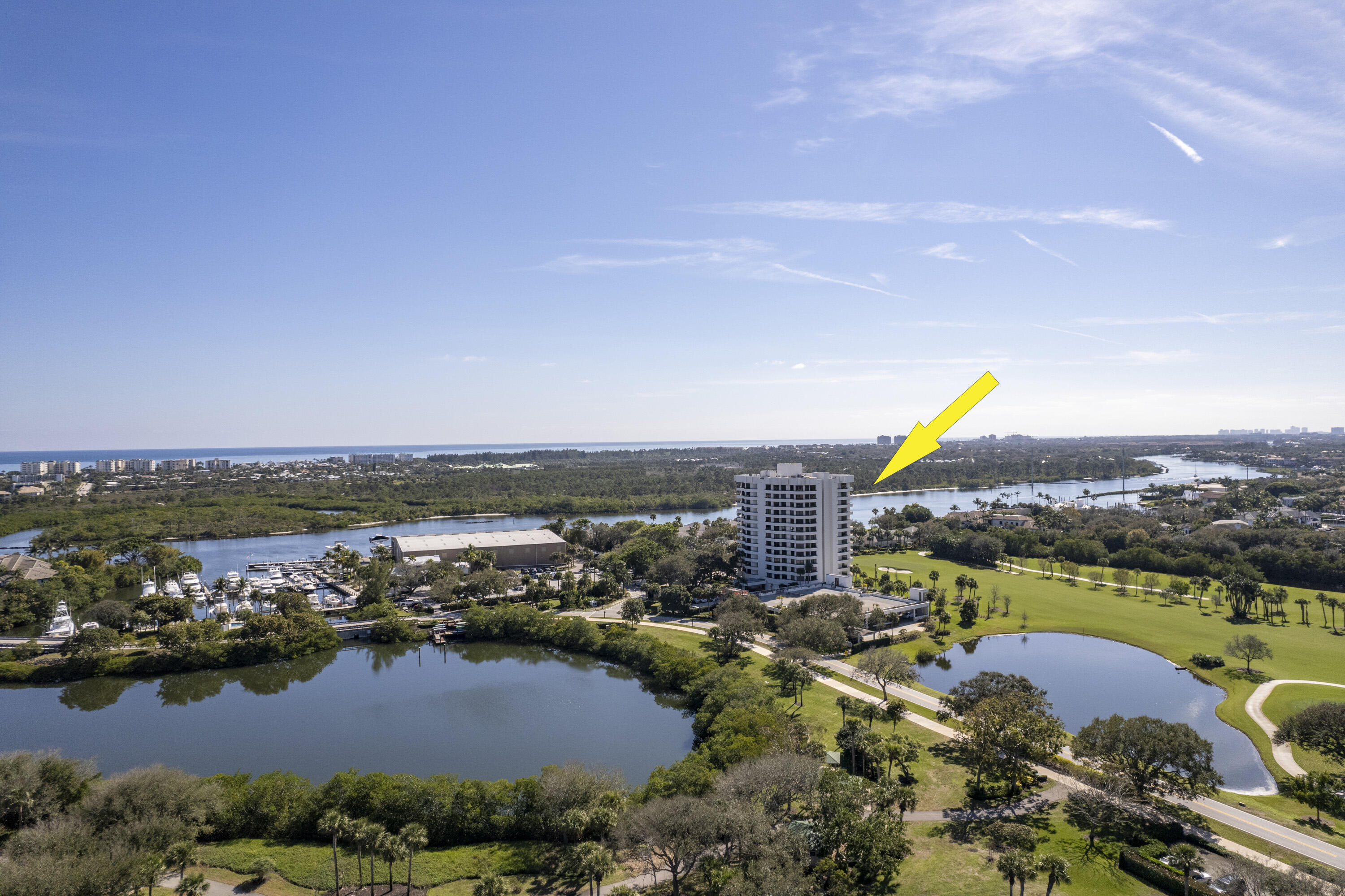 3322 Casseekey Island Road, Unit 504 Jupiter, FL 33477 - Photo 42 of 46 a view of a city