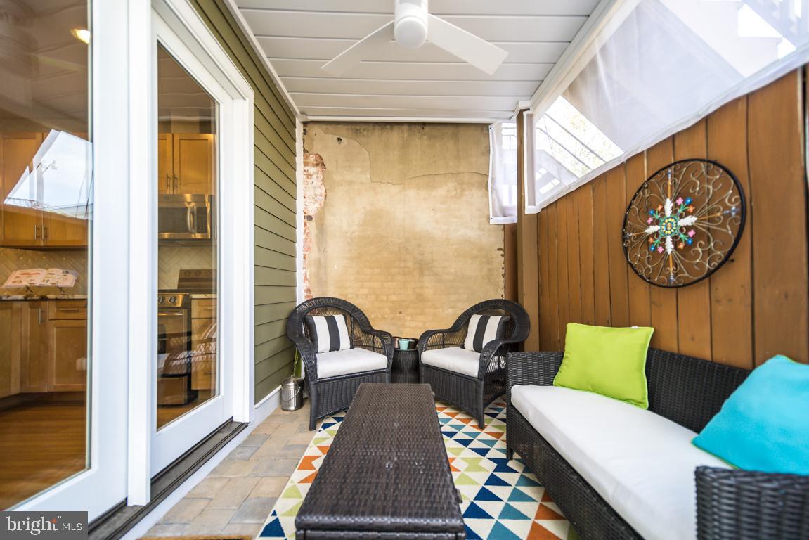451 Ridge Street Northwest, Unit A Washington, DC 20001 - Photo 12 of 28 Covered/Screened Patio