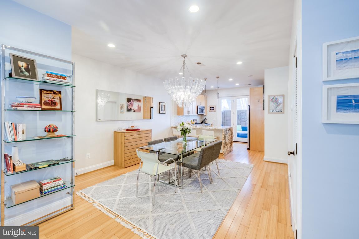 451 Ridge Street Northwest, Unit A Washington, DC 20001 - Photo 5 of 28 Large Dining Space