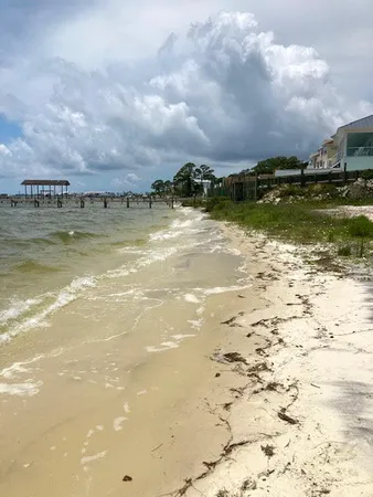 a view of an ocean