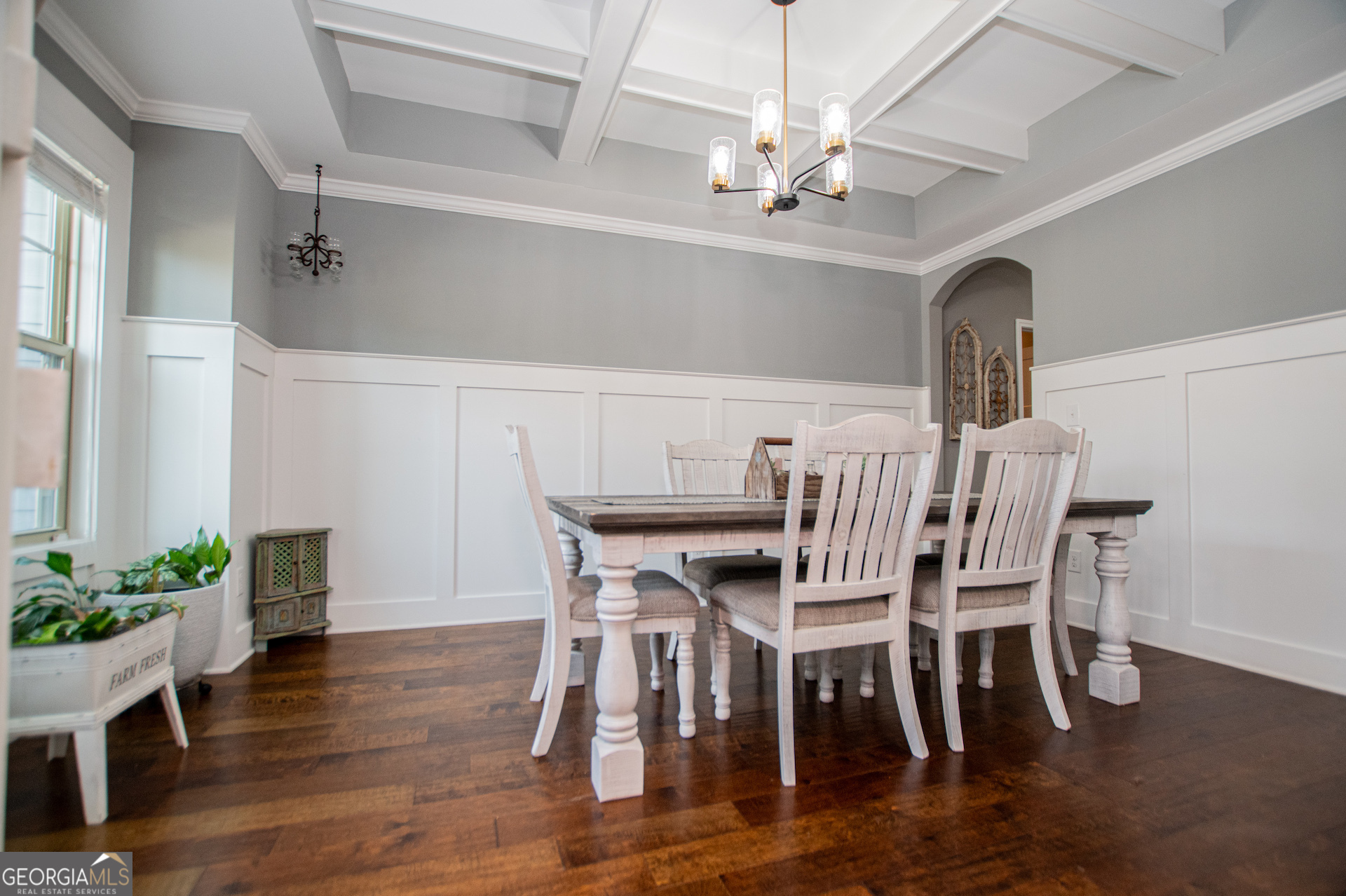 201 Overton Point Carrollton, GA 30116 - Photo 23 of 87 a view of a dining room with furniture and wooden floor