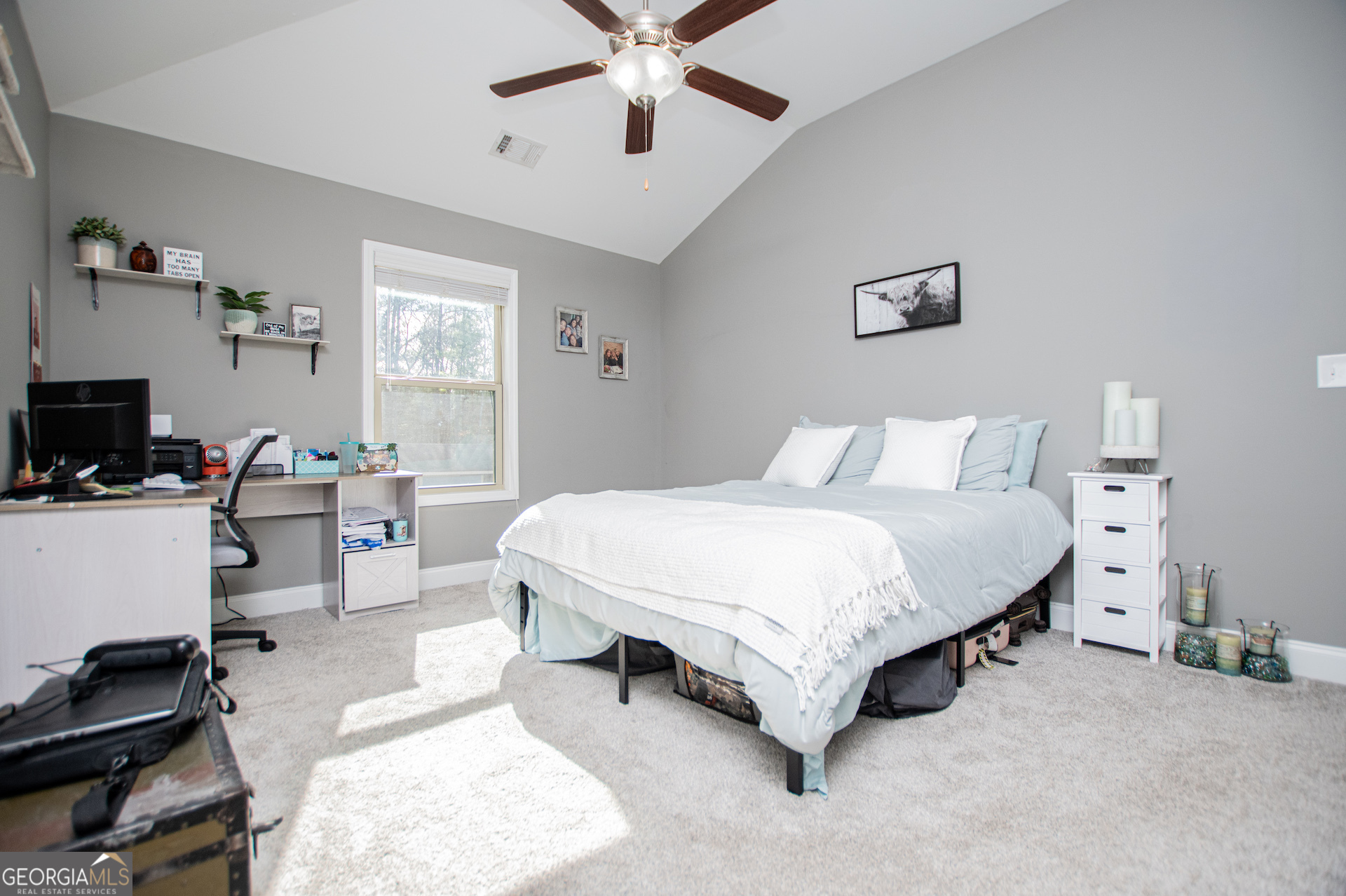 201 Overton Point Carrollton, GA 30116 - Photo 56 of 87 a bedroom with a bed gym equipment and a window