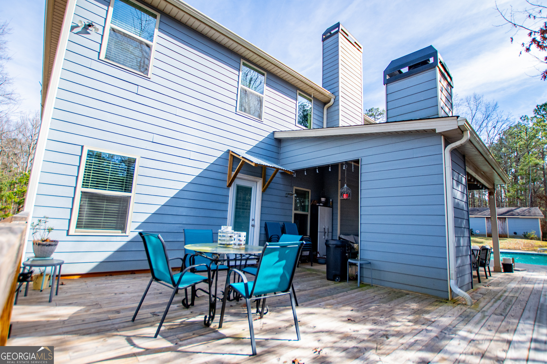201 Overton Point Carrollton, GA 30116 - Photo 75 of 87 a view of a chairs and table in the patio