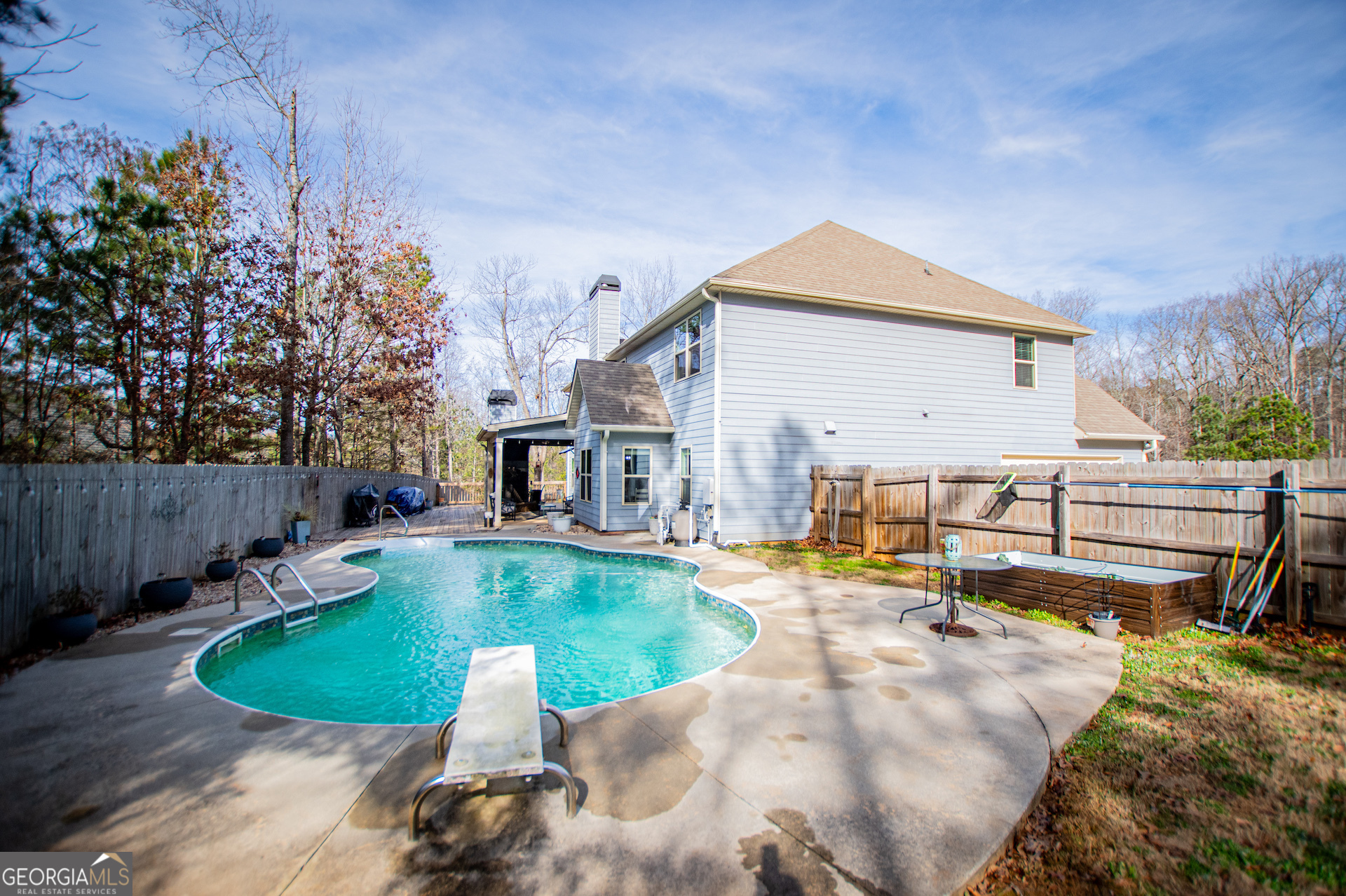 201 Overton Point Carrollton, GA 30116 - Photo 80 of 87 a view of a house with swimming pool