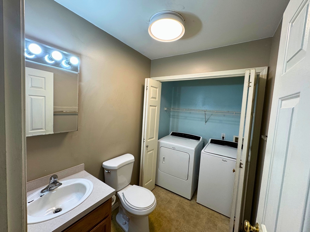 3 Davids Way, Unit A Wareham, MA 02576 - Photo 11 of 18 a bathroom with a toilet sink and mirror