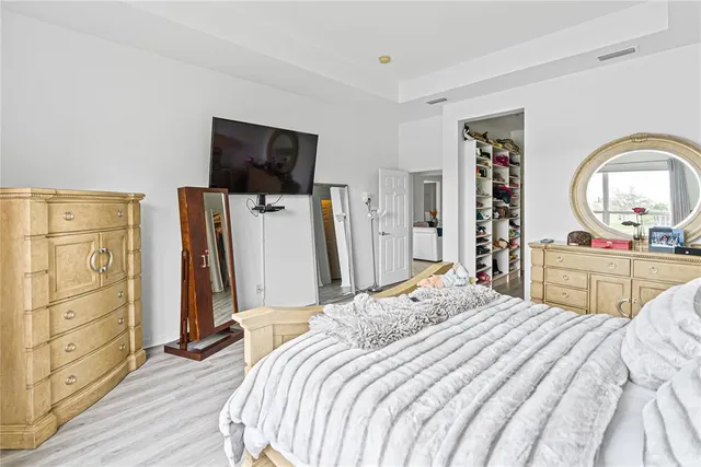 wooden floor in an empty room