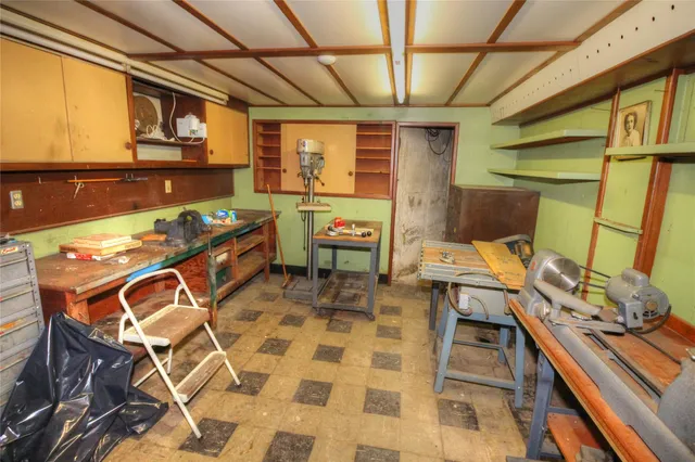 a outdoor space with furniture