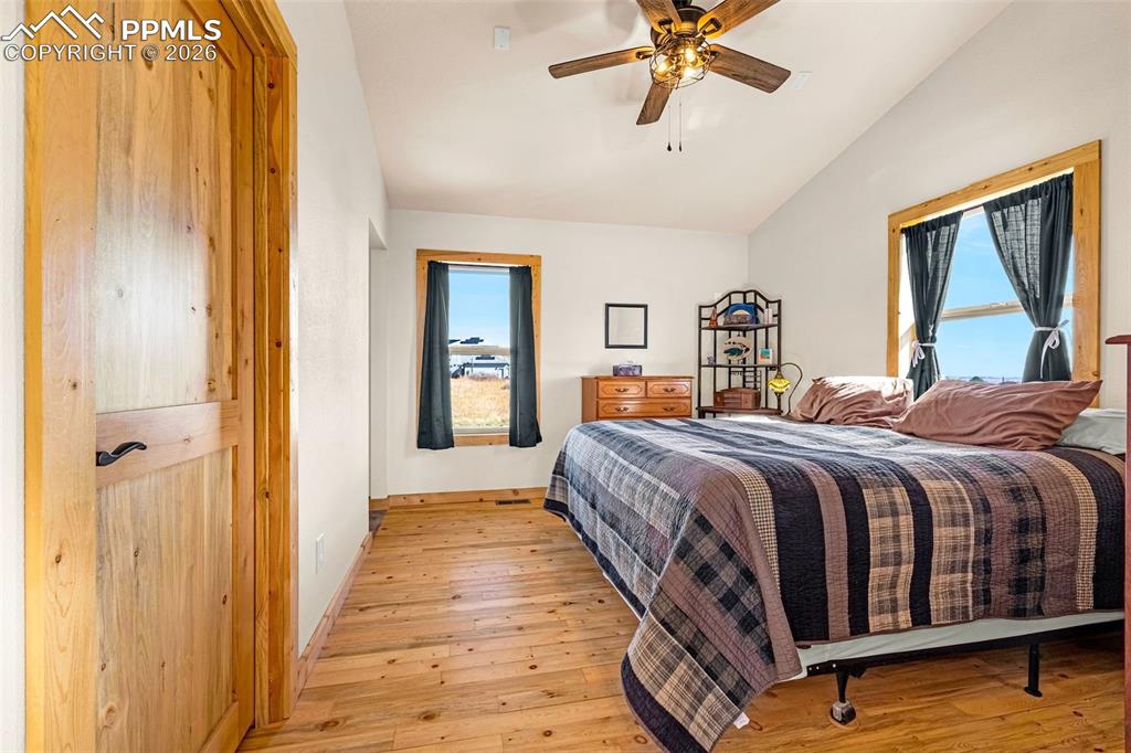 8480 Delaware Road Colorado Springs, CO 80926 - Photo 11 of 49 Main floor primary bedroom