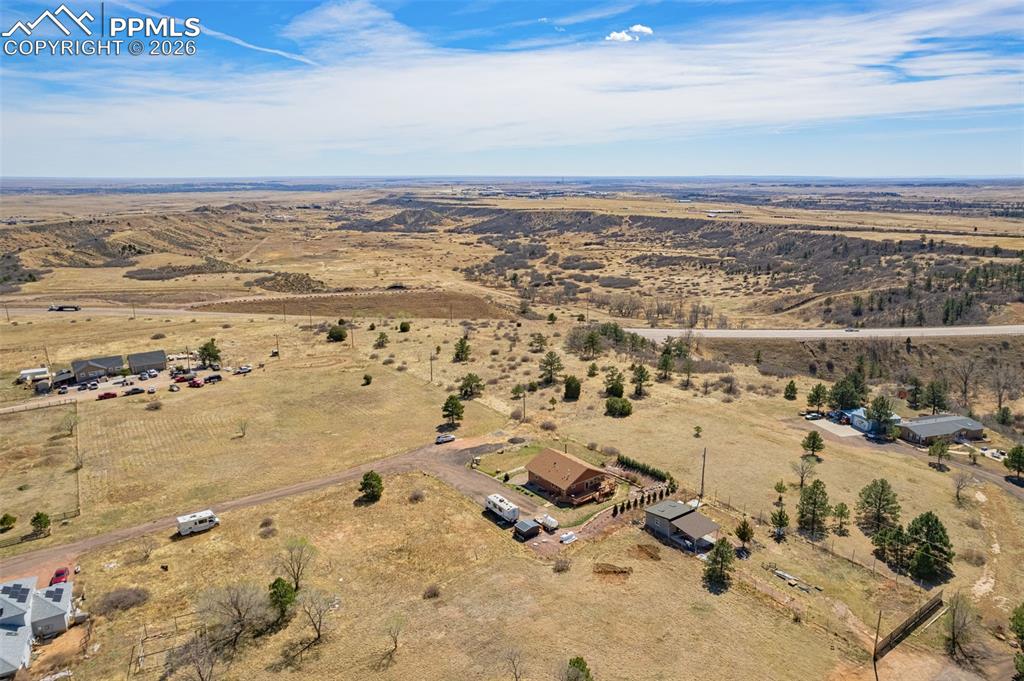 8480 Delaware Road Colorado Springs, CO 80926 - Photo 37 of 49 Overview of rural landscape