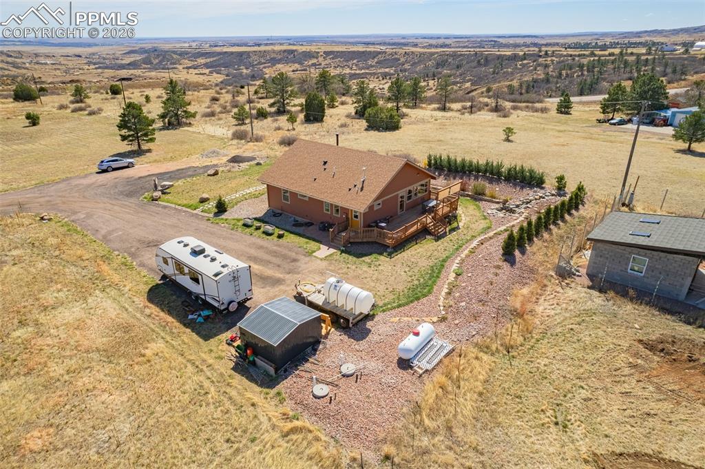 8480 Delaware Road Colorado Springs, CO 80926 - Photo 41 of 49 Overview of rural landscape