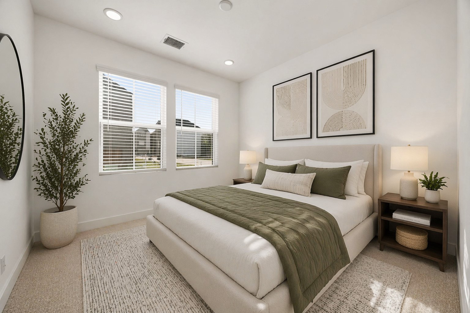 8320 Springwood Cyn Lane Houston, TX 77055 - Photo 7 of 25 Bedroom #2 Virtually staged