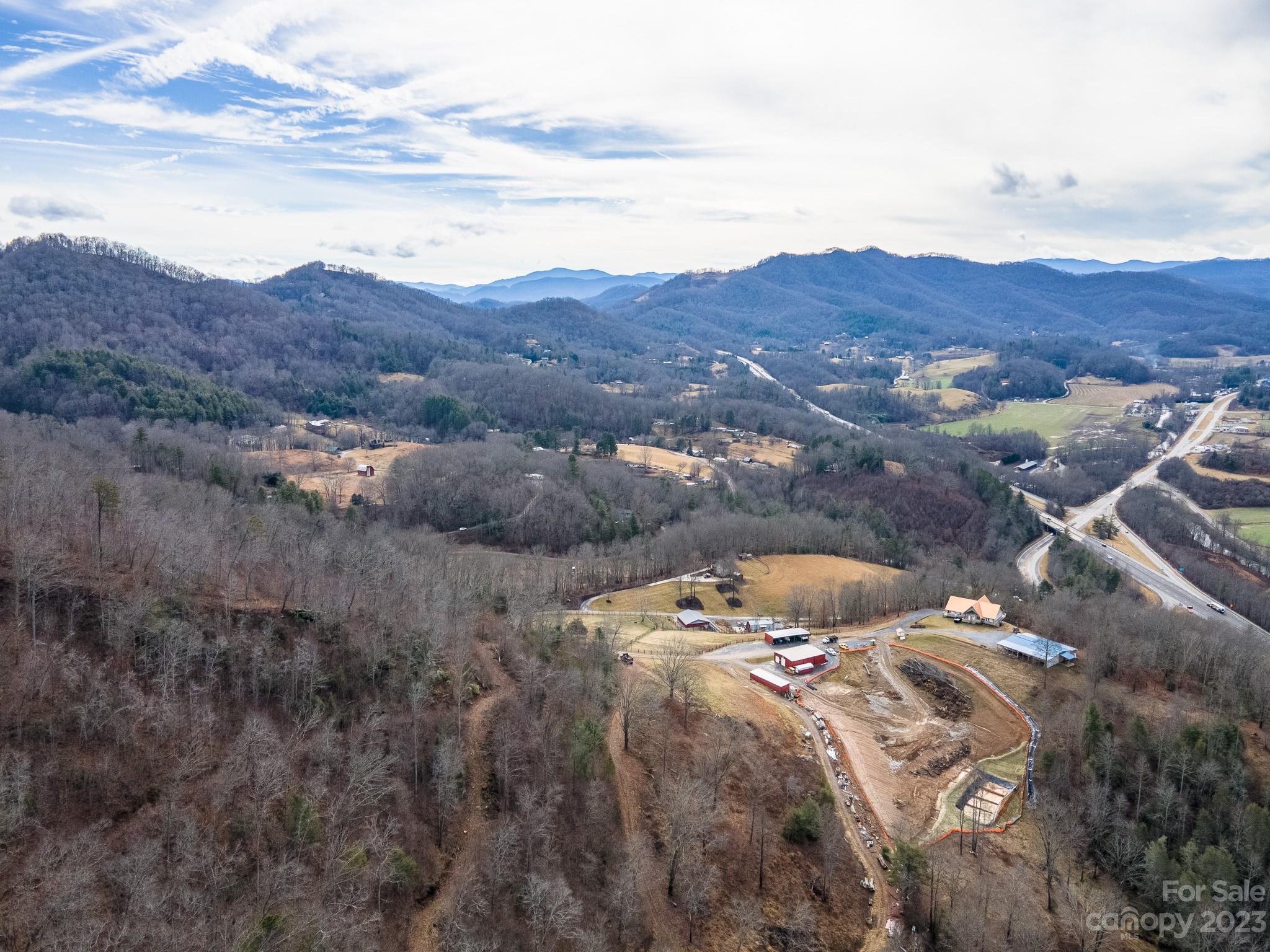 Lot 14 Seay Mountain Road Waynesville, NC 28785 - Photo 20 of 29 a view of a mountain in the distance