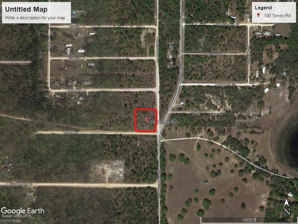 100 Torres Road Hawthorne, FL 32640 - Photo 1 of 1 google map_LI