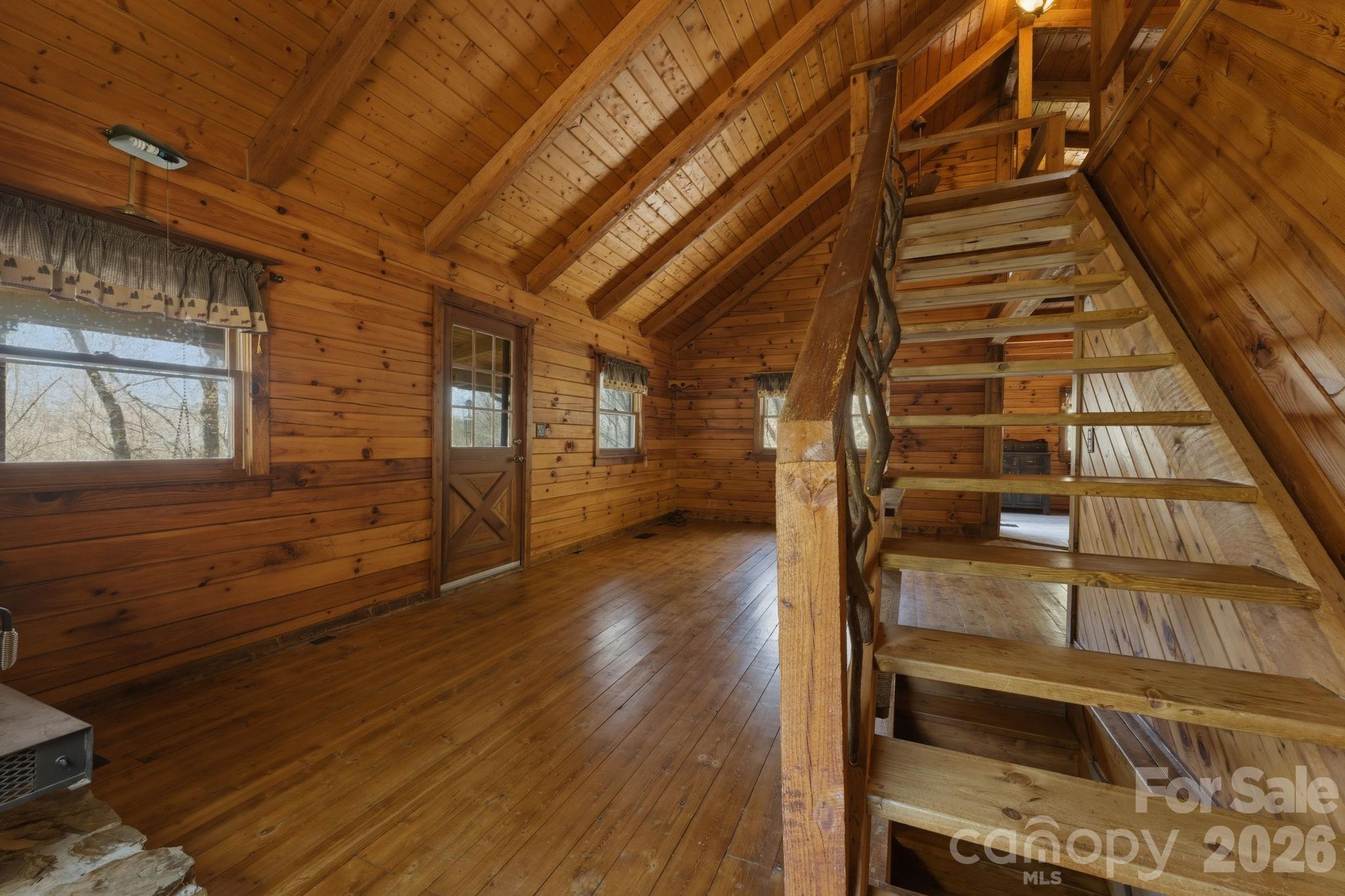 1837 East Alarka Road Bryson City, NC 28713 - Photo 22 of 39 a view of a balcony
