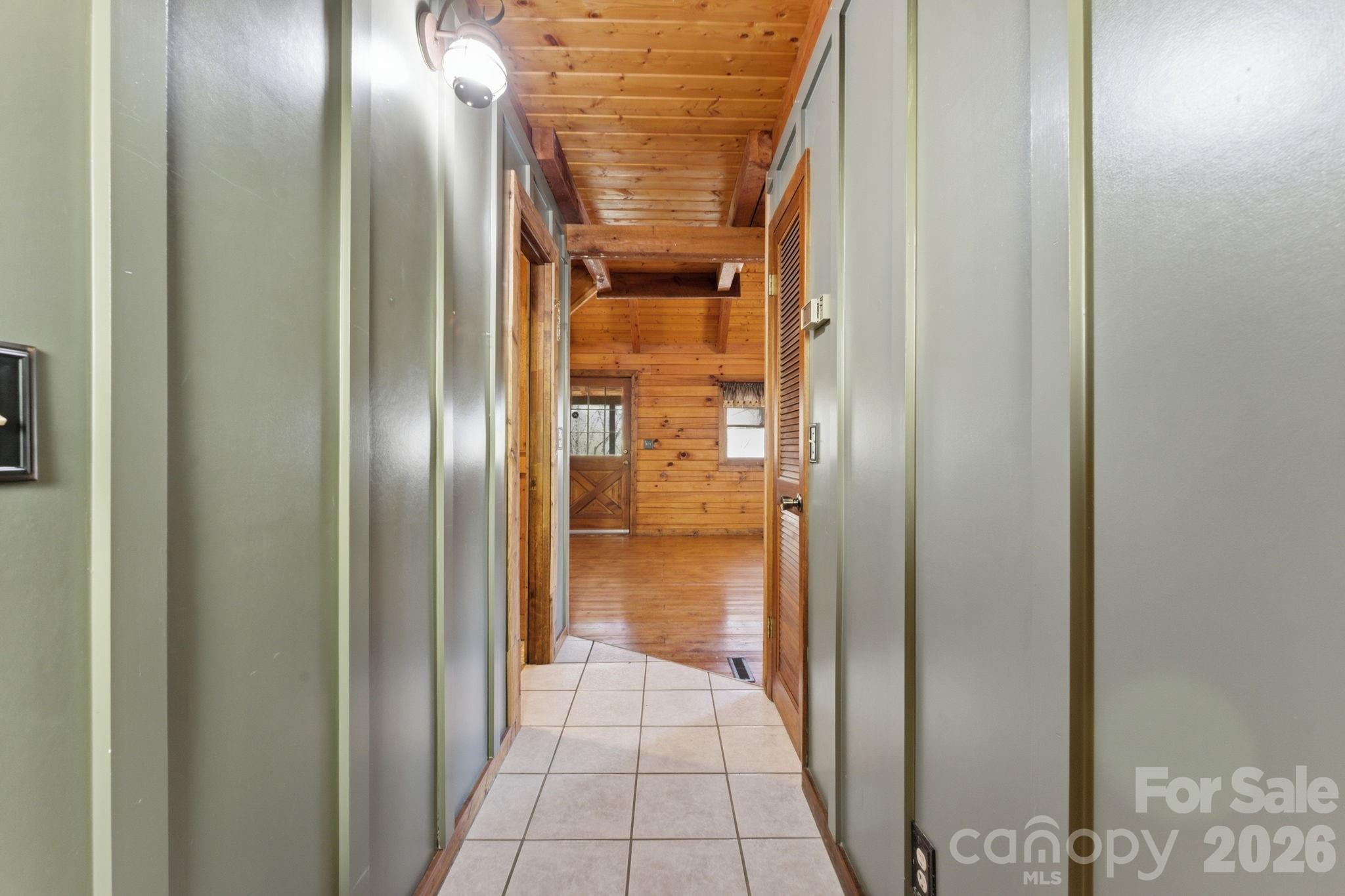 1837 East Alarka Road Bryson City, NC 28713 - Photo 33 of 34 a view of a hallway with a elevator