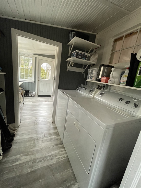 95 Pleasant Circle Canton, MA 02021 - Photo 14 of 17 a utility room with dryer and washer