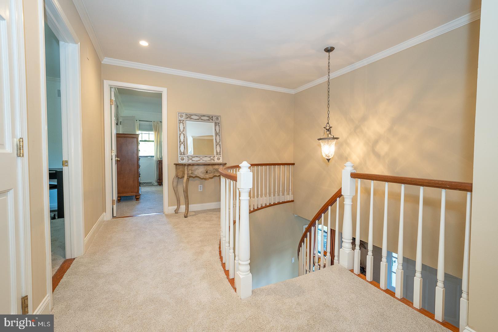 800 Maple Glen Lane Wayne, PA 19087 - Photo 42 of 52 a view of a hallway view with staircase