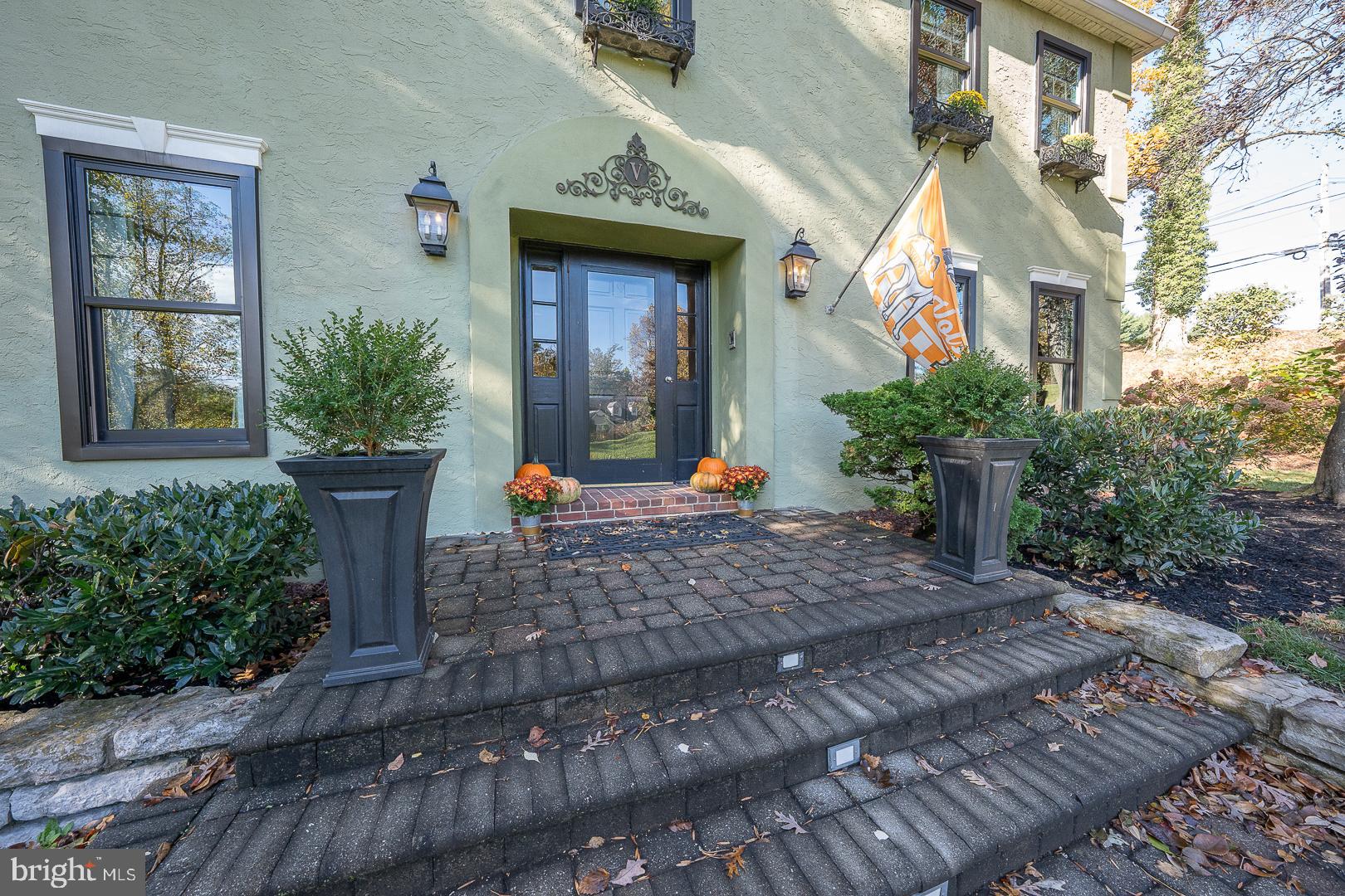 800 Maple Glen Lane Wayne, PA 19087 - Photo 51 of 52 a view of a house with potted plants