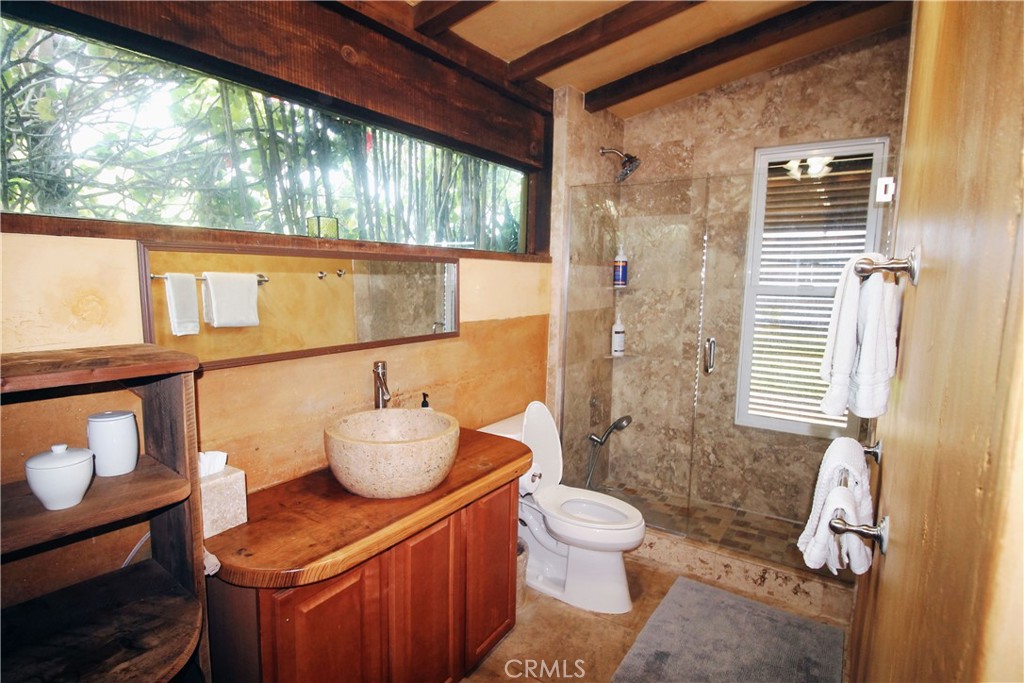 0 Morning Glory Ranch Big Sur, CA 93920 - Photo 19 of 35 a bathroom with a sink toilet and shower