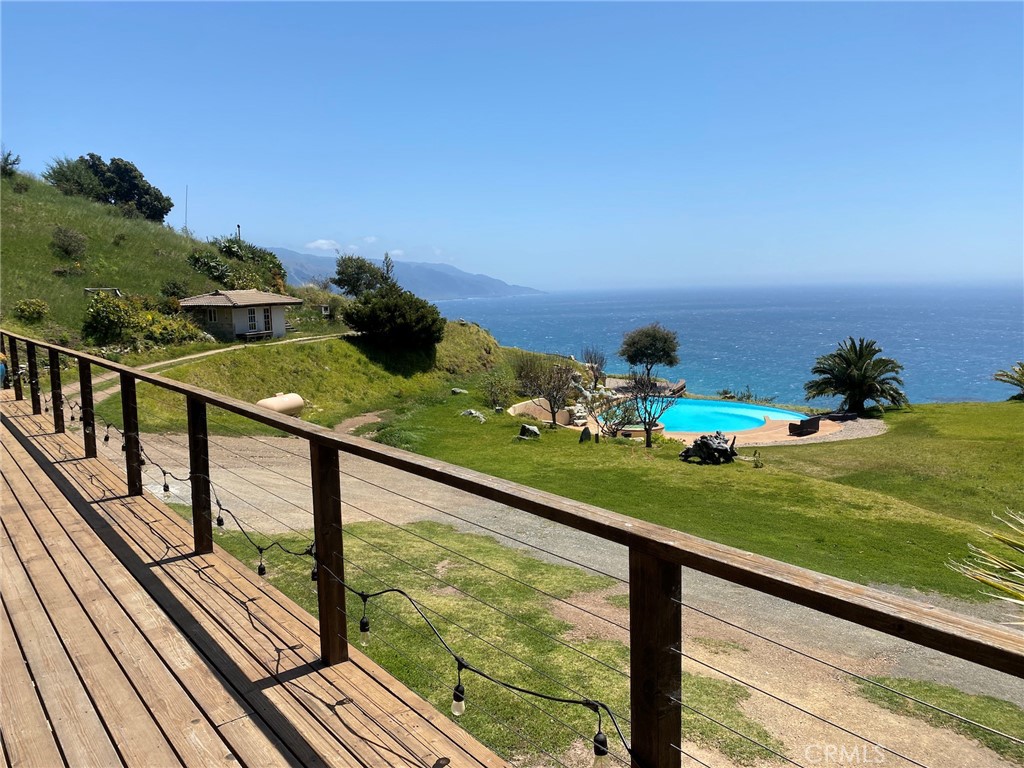 0 Morning Glory Ranch Big Sur, CA 93920 - Photo 23 of 35 a view of a balcony with an ocean view