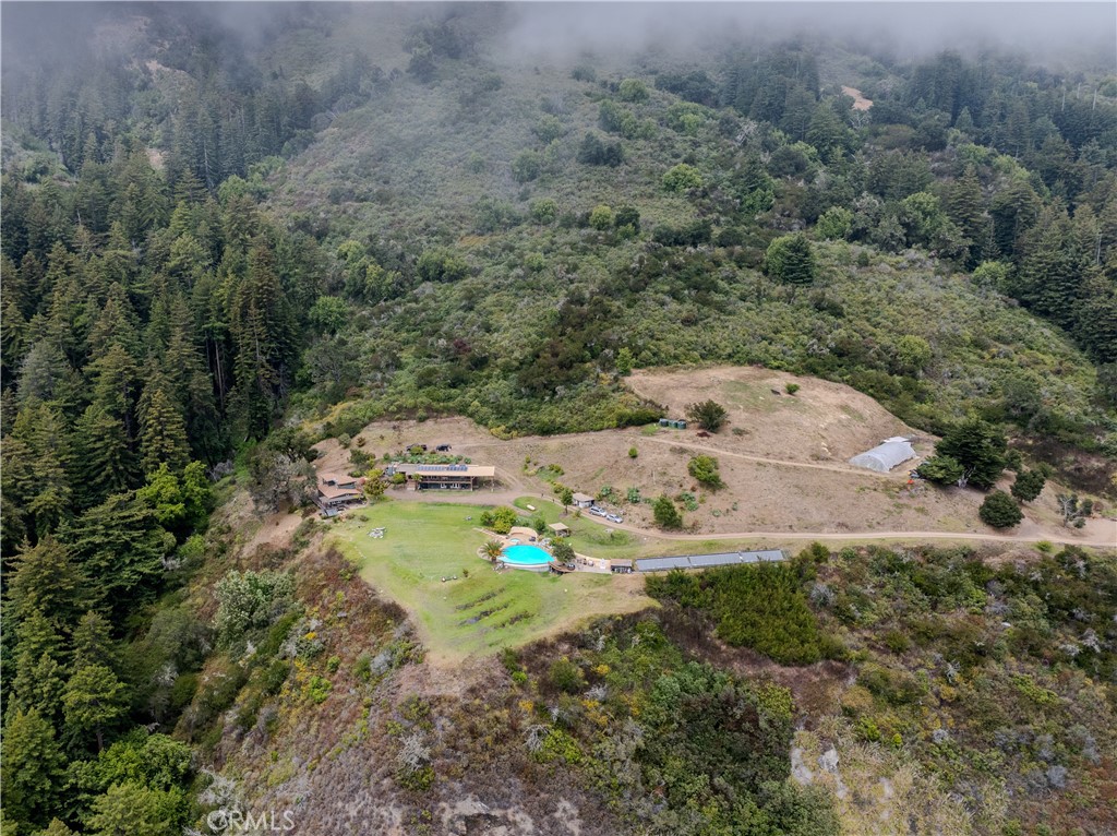 0 Morning Glory Ranch Big Sur, CA 93920 - Photo 35 of 35 an aerial view of a house with yard swimming pool and outdoor seating