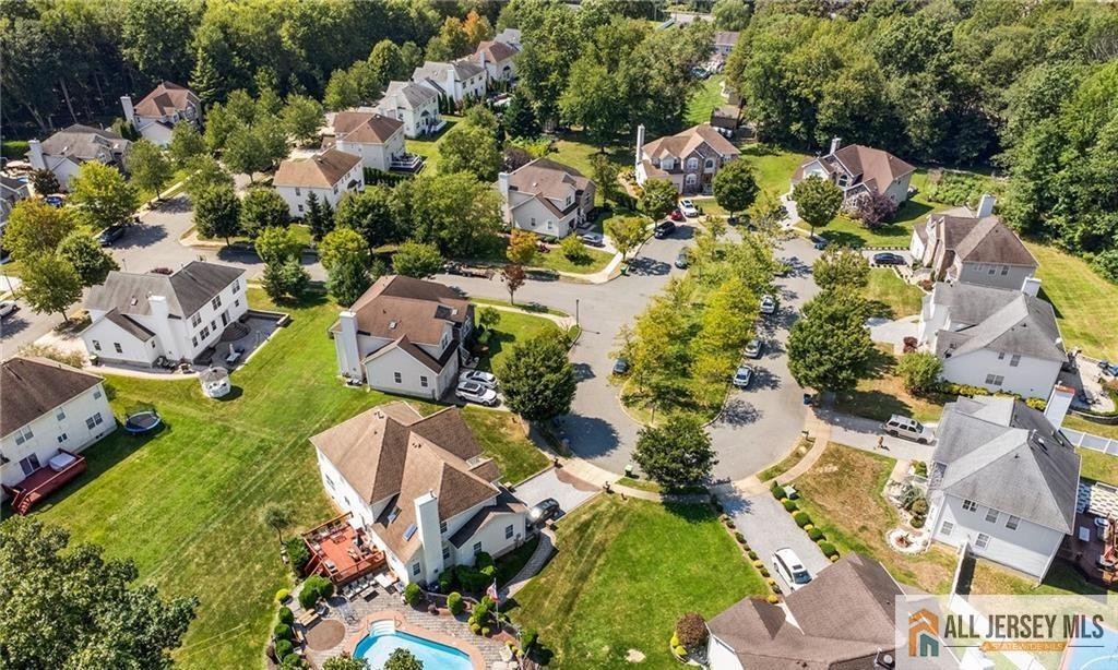 11 Markham Circle Old Bridge, NJ 08857 - Photo 60 of 61 an aerial view of residential house with outdoor space and swimming pool