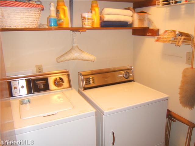 8805 Kings Tree Road Lewisville, NC 27023 - Photo 14 of 16 Laundry Room. Laundry Closet on Main Level Hallway!