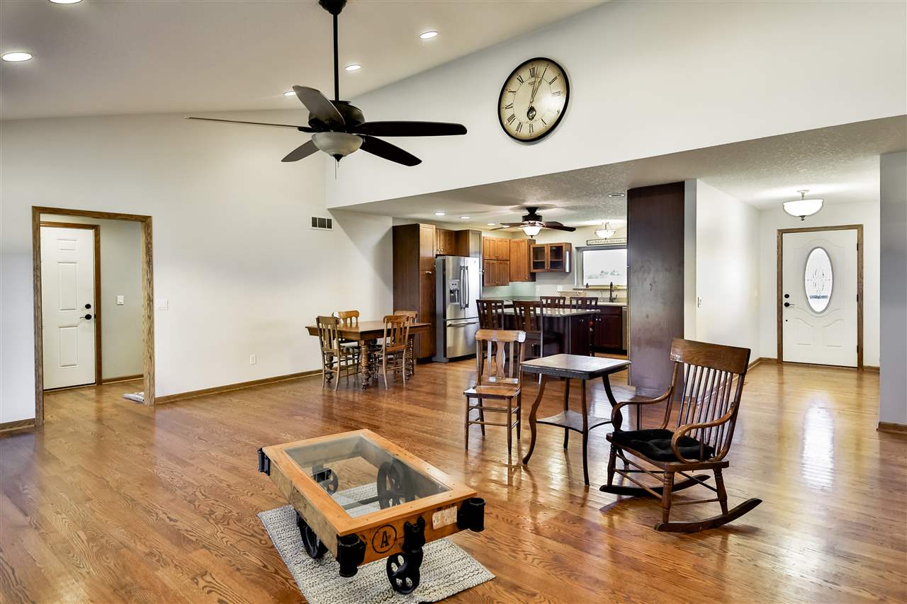 5776 Daysville Road Oregon, IL 61061 - Photo 18 of 34 a view of a dining room with furniture and wooden floor