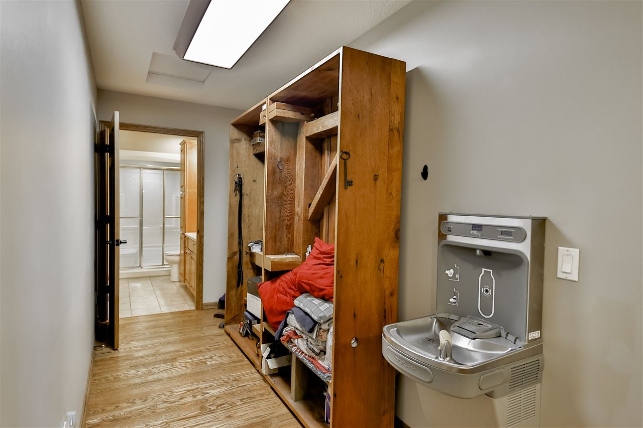 5776 Daysville Road Oregon, IL 61061 - Photo 33 of 34 a bathroom with a sink a mirror and a shower