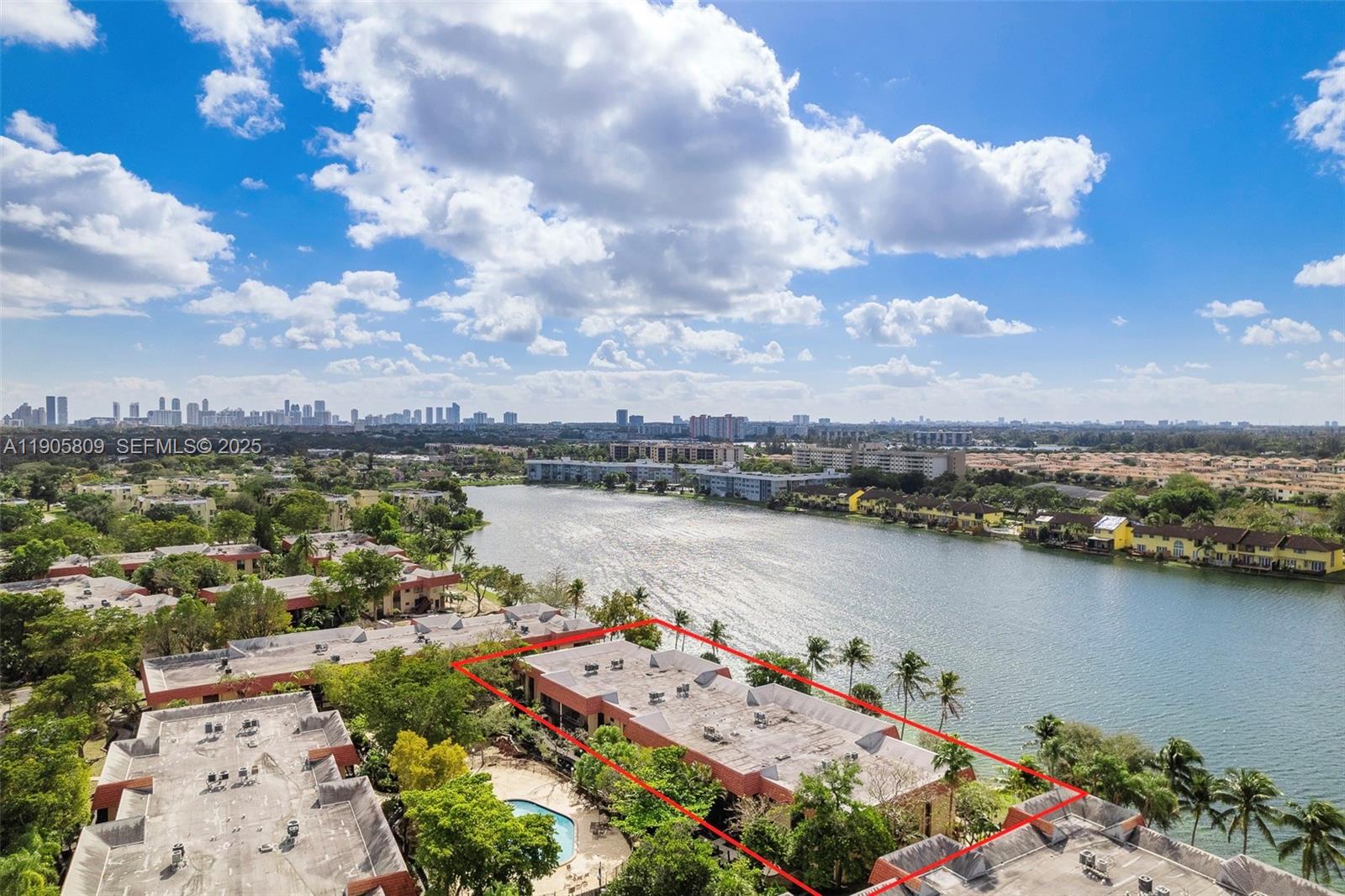 770 Northeast 199th Street, Unit 106F Miami, FL 33179 - Photo 5 of 25 an aerial view of a city