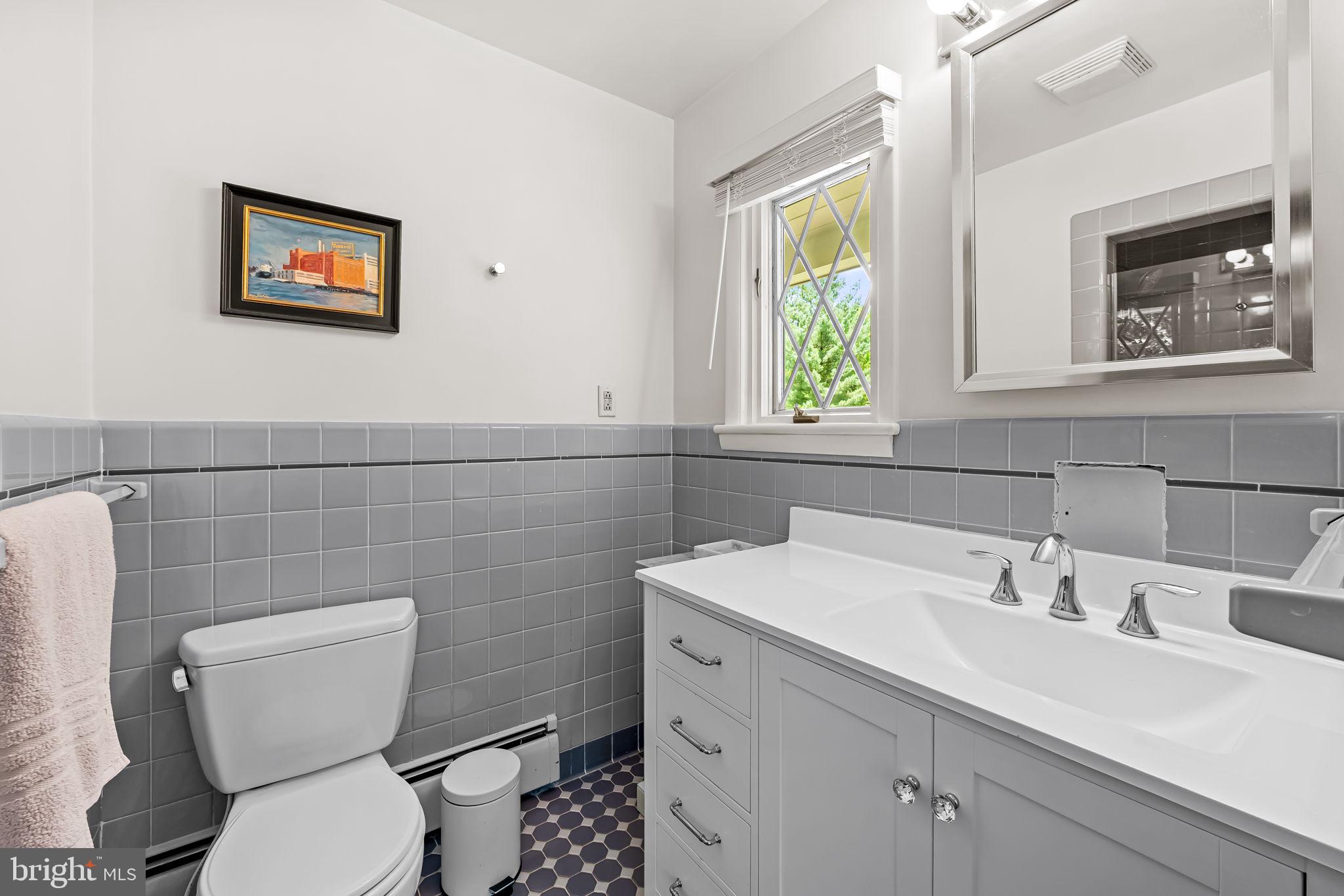 727 Old Belfast Road Sparks, MD 21152 - Photo 27 of 55 Charming bathroom with modern touches.