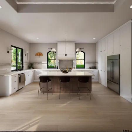 a living room with furniture and window