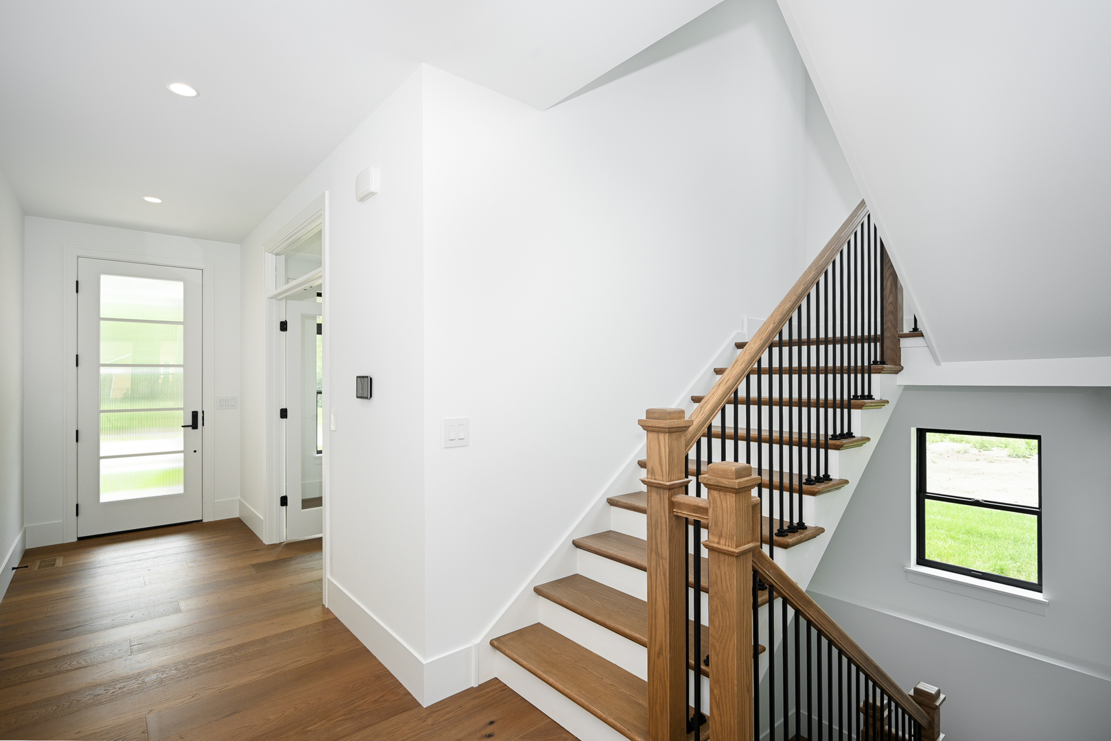 64 Miller Road Lake Zurich, IL 60047 - Photo 2 of 28 a view of entryway with wooden floor