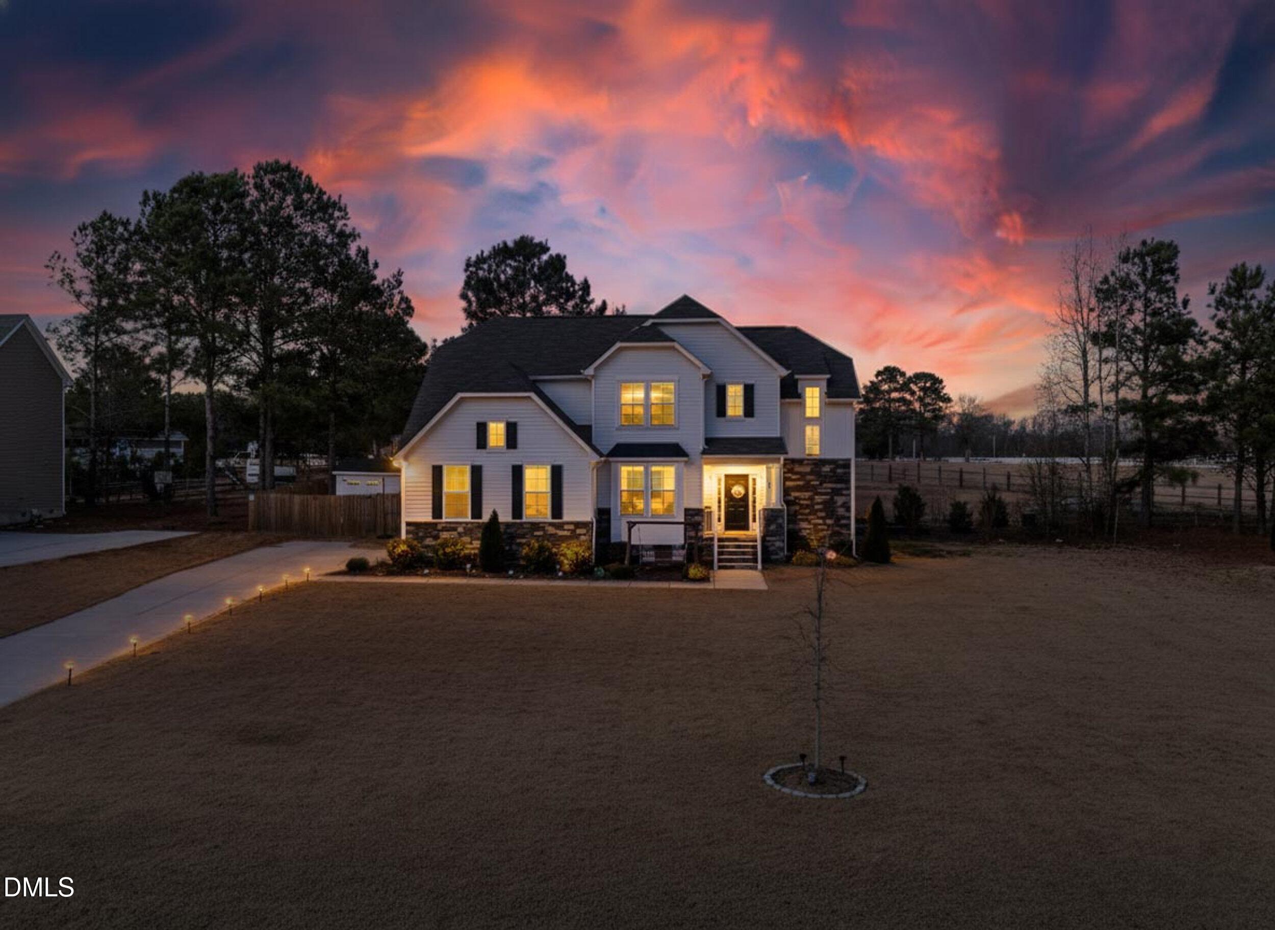 59 Two Belles Court Angier, NC 27501 - Photo 2 of 44 Twilight View