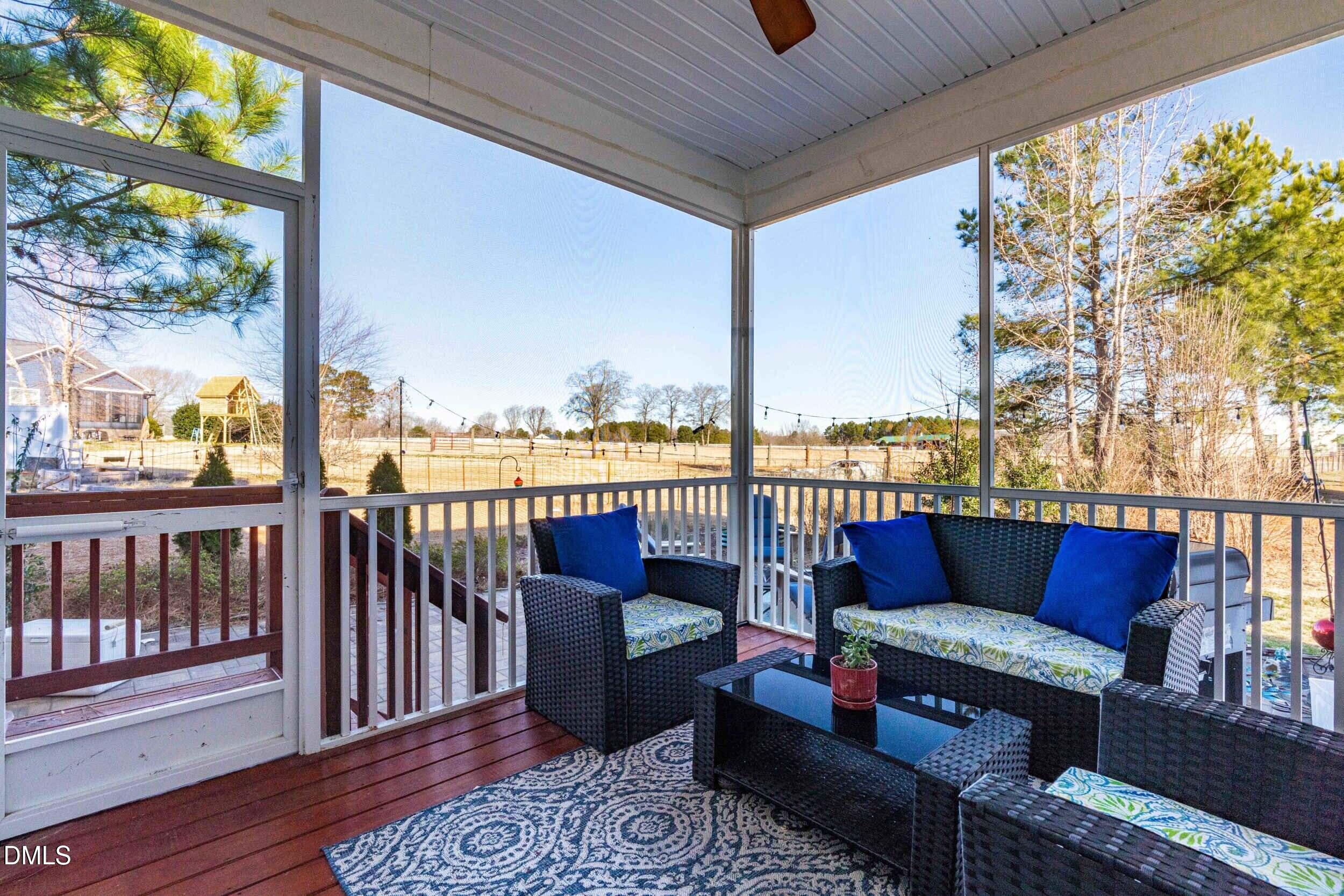 59 Two Belles Court Angier, NC 27501 - Photo 32 of 44 Screen Porch