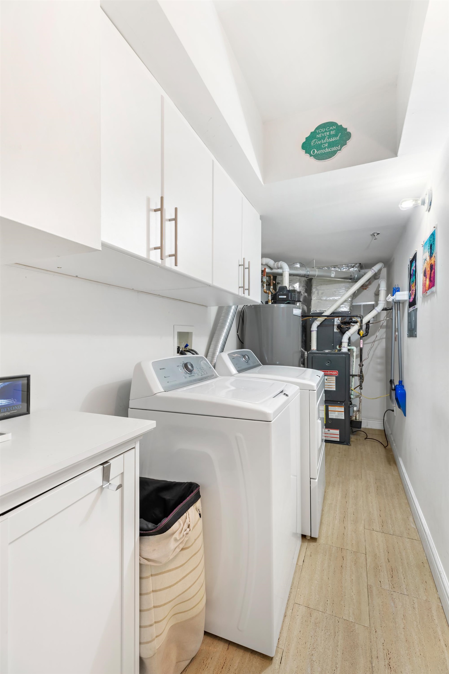 137 20th Street, Unit B Union City, NJ 07087 - Photo 19 of 33 a utility room with dryer and washer