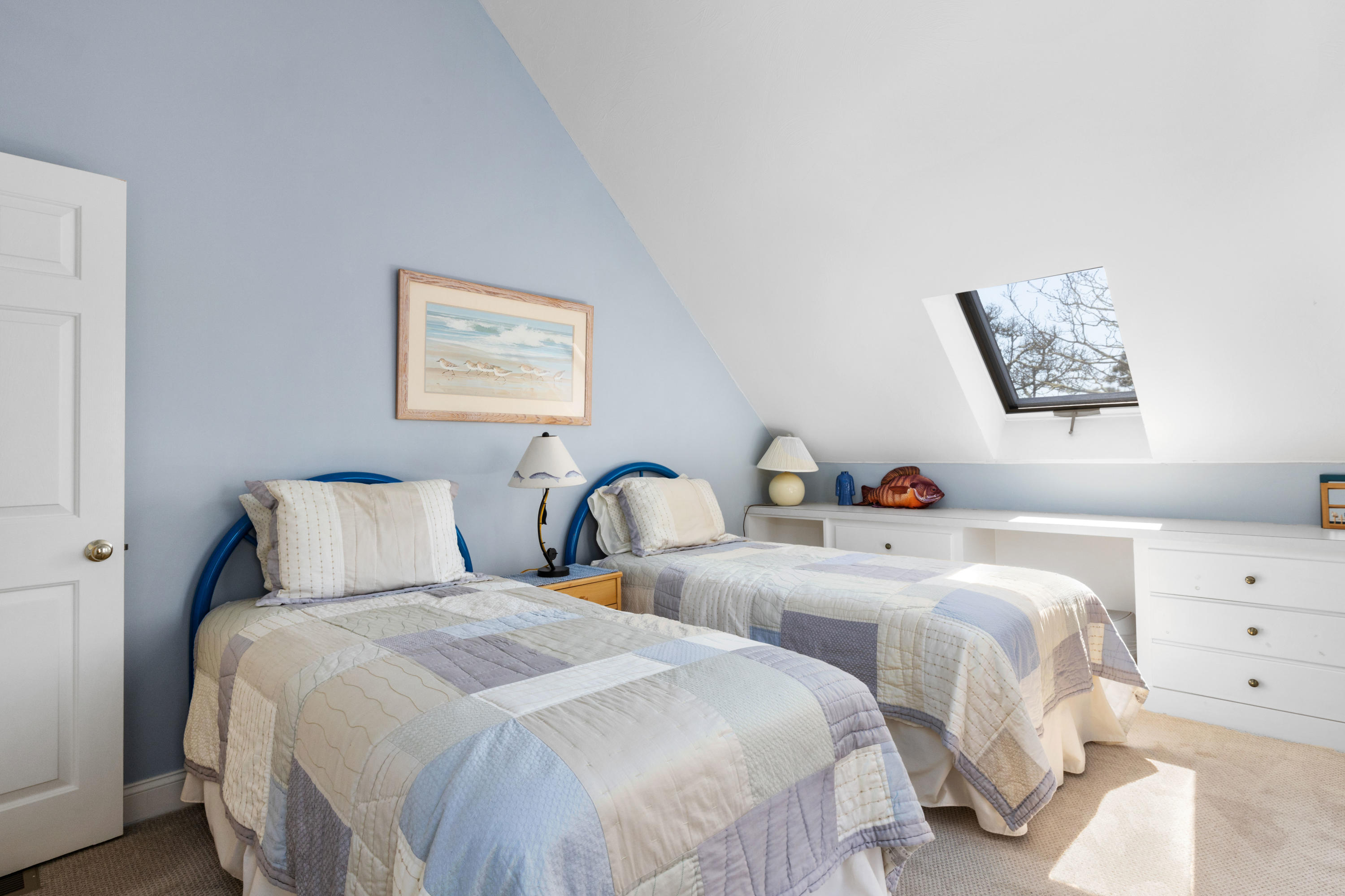 38 Crosswind Farm Road Chatham, MA 02633 - Photo 17 of 36 a bedroom with two beds and a baby bed
