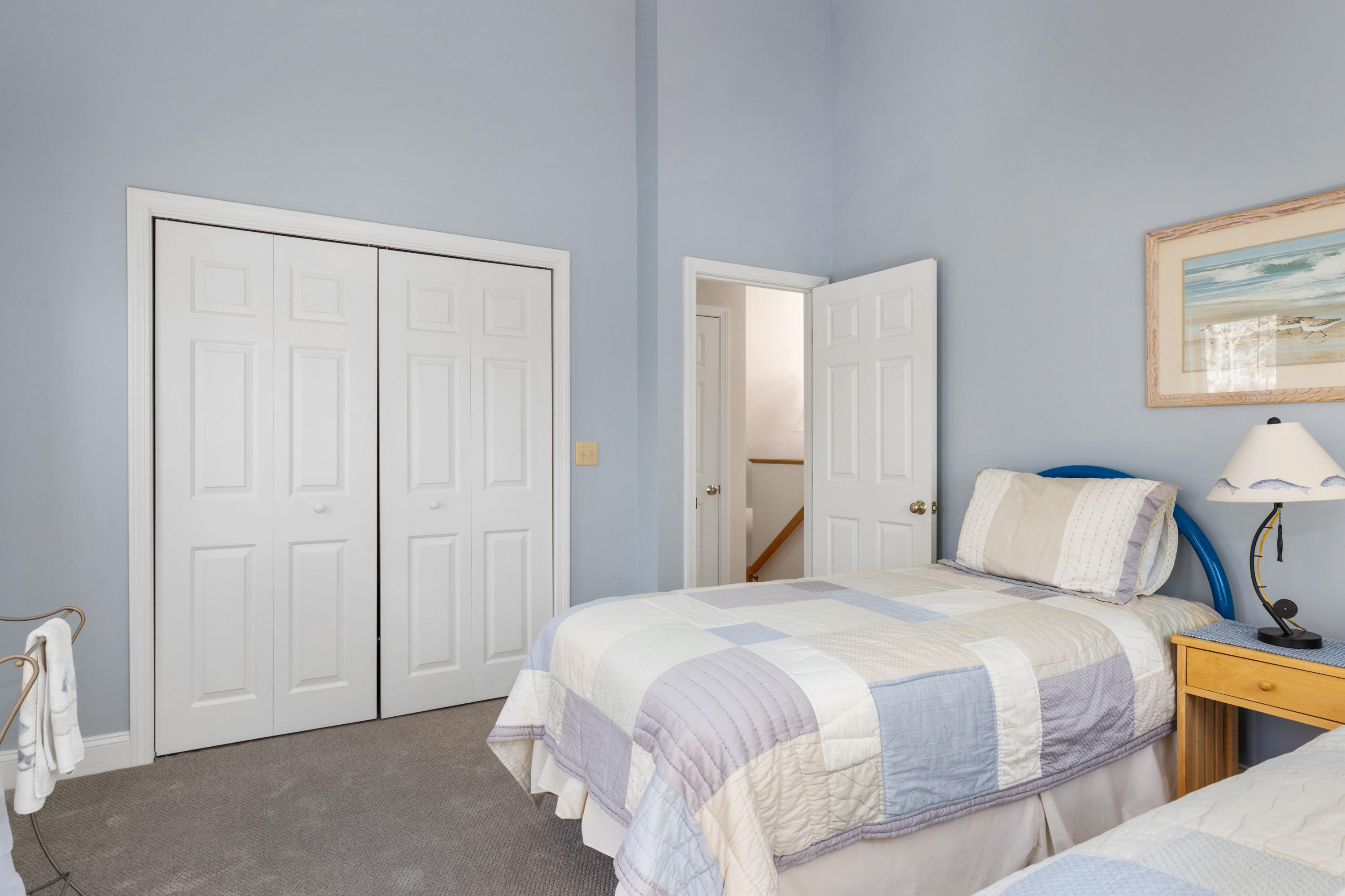 38 Crosswind Farm Road Chatham, MA 02633 - Photo 18 of 36 a bedroom with a bed and a night stand