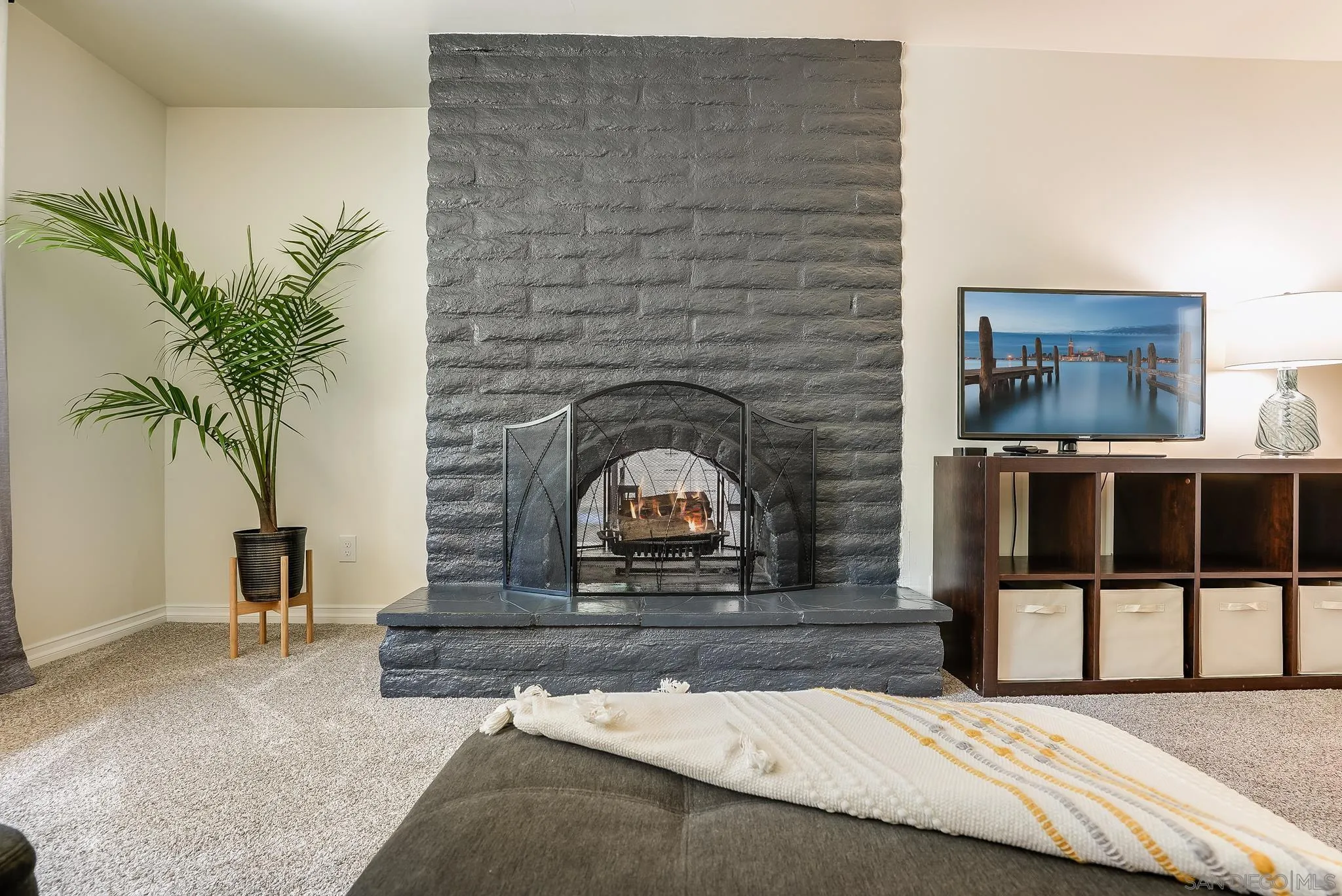 2211 Sunset Drive Escondido, CA 92025 - Photo 18 of 43 a living room with a couch and a potted plant