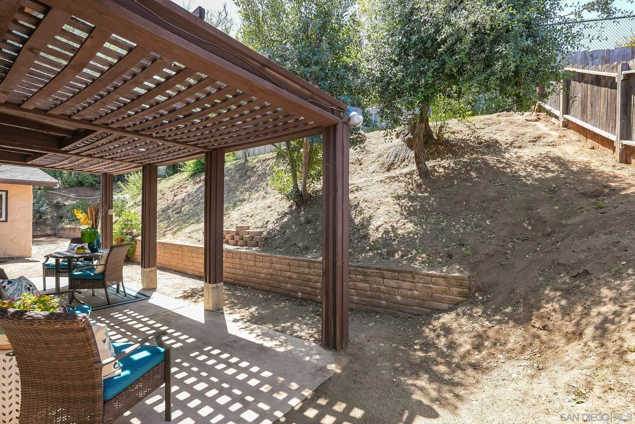 2211 Sunset Drive Escondido, CA 92025 - Photo 37 of 43 a view of a patio with wooden floor