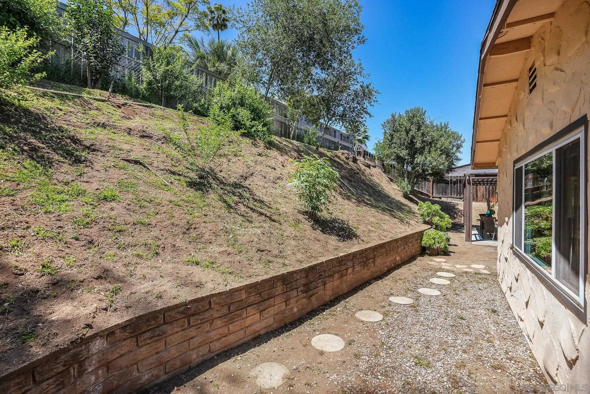2211 Sunset Drive Escondido, CA 92025 - Photo 40 of 43 a view of a pathway with a wrought fence