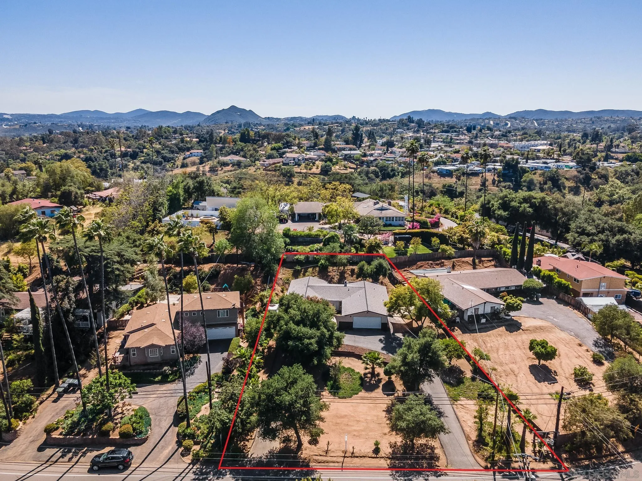 2211 Sunset Drive Escondido, CA 92025 - Photo 41 of 43 an aerial view of multiple house