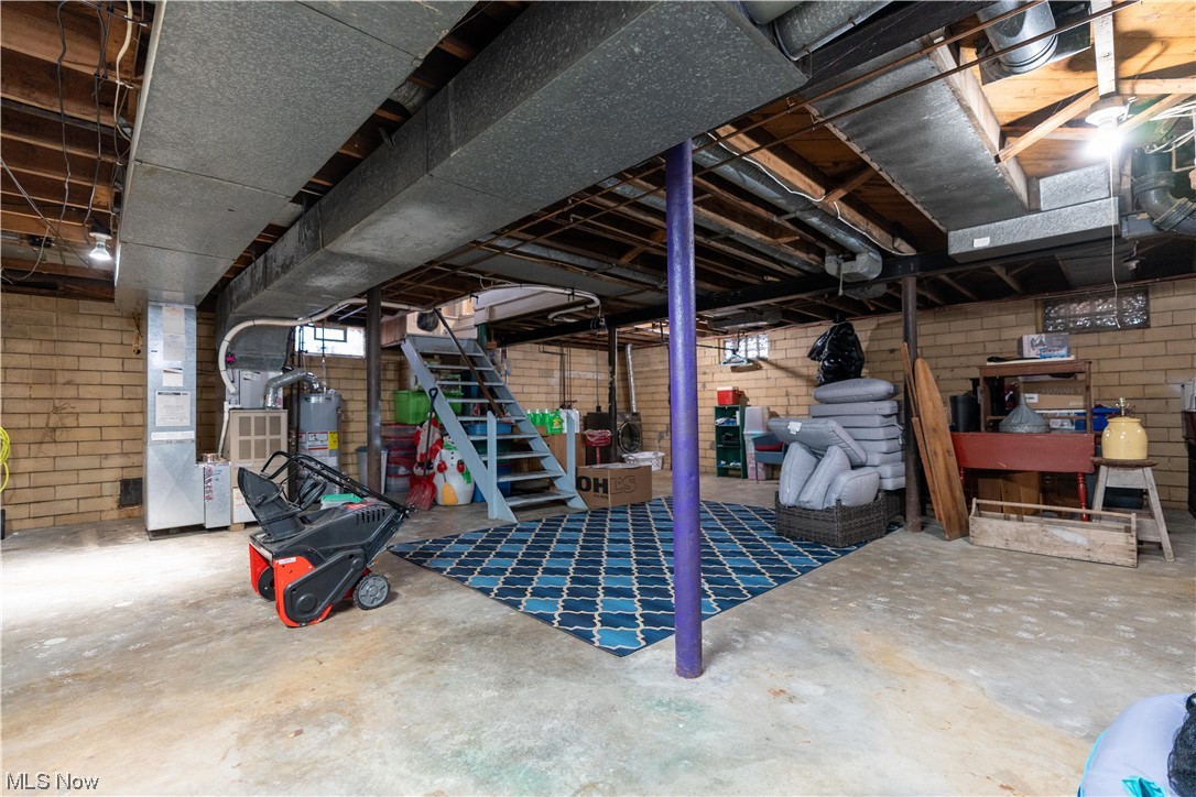 157 Everhard Road Southwest North Canton, OH 44720 - Photo 29 of 37 Basement with tons of storage
