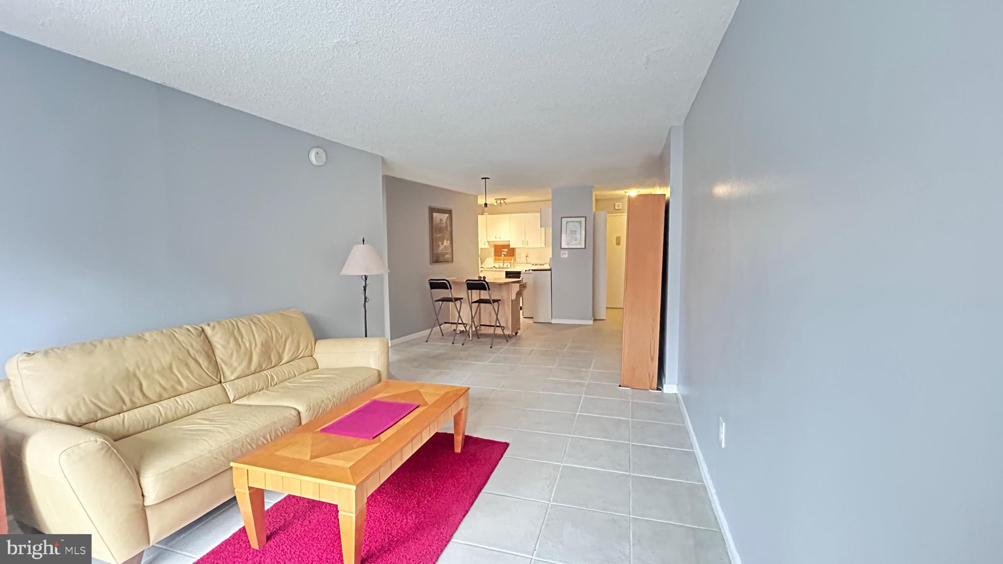 1239 Vermont Avenue Northwest, Unit 204 Washington, DC 20005 - Photo 9 of 39 a living room with furniture and a dining table with rug