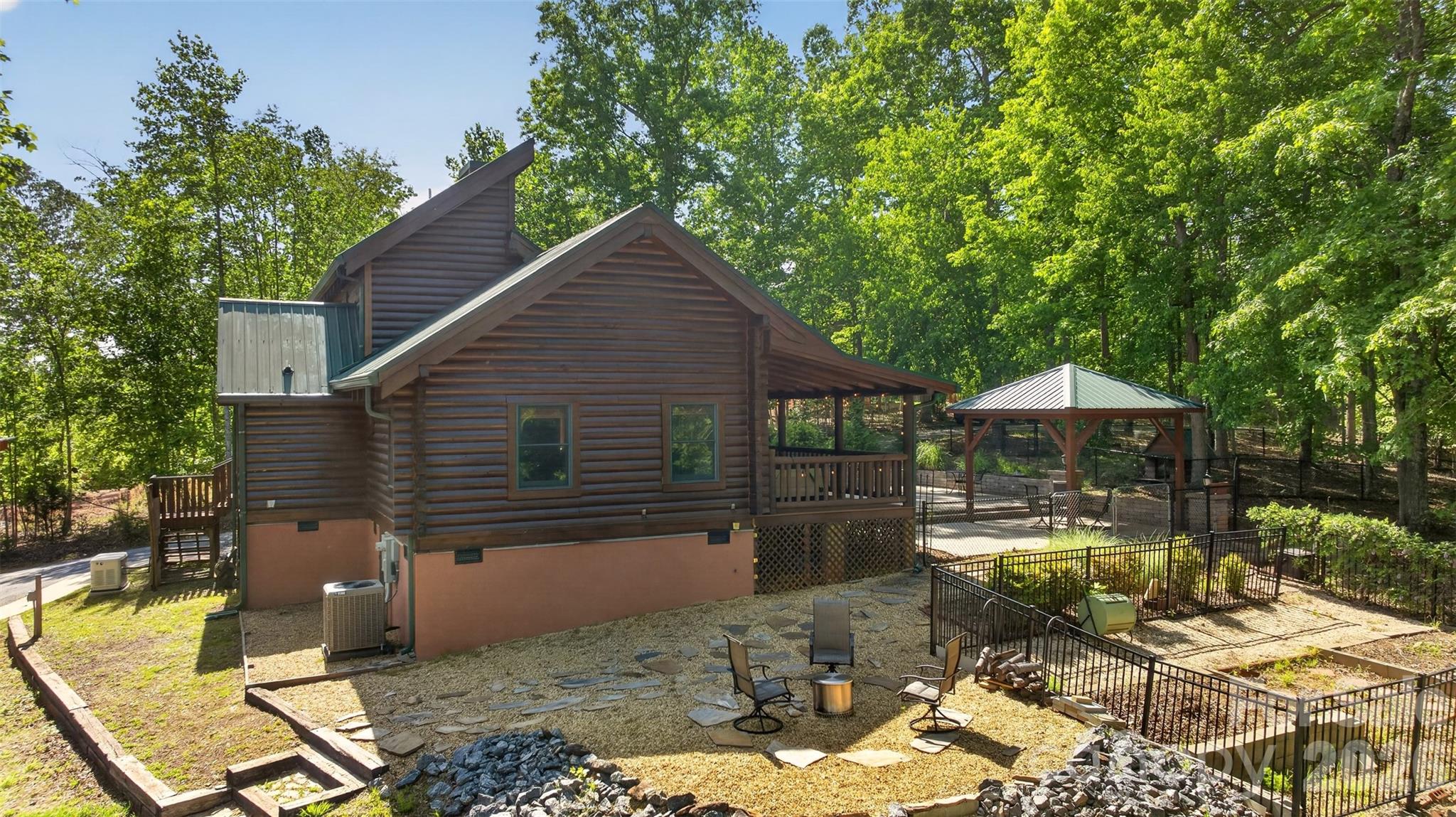 270 Cross Ridge Drive Rutherfordton, NC 28139 - Photo 32 of 38 a view of a backyard with a patio