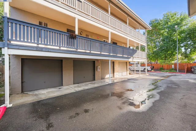 a front view of a multi story residential apartment building