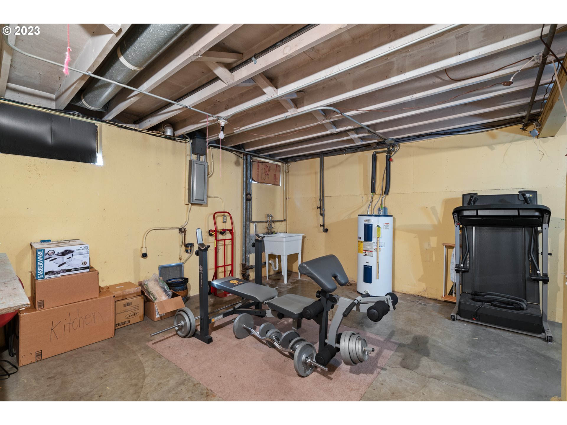 3832 North Kilpatrick Street Portland, OR 97217 - Photo 13 of 34 a view of a room with gym equipment