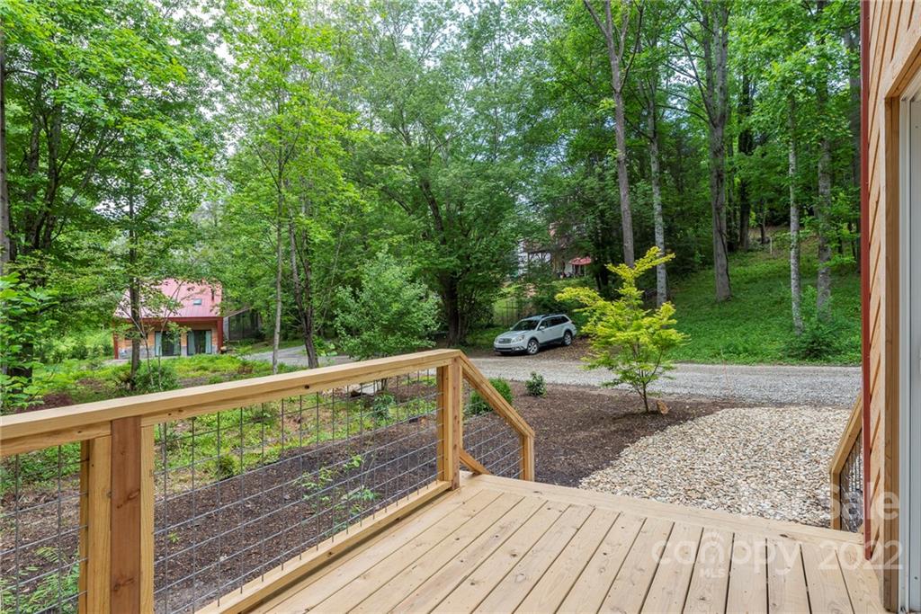 450 Lakey Gap Road Black Mountain, NC 28711 - Photo 37 of 40 a view of balcony with furniture