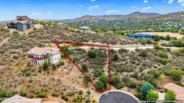 a view of city and mountain